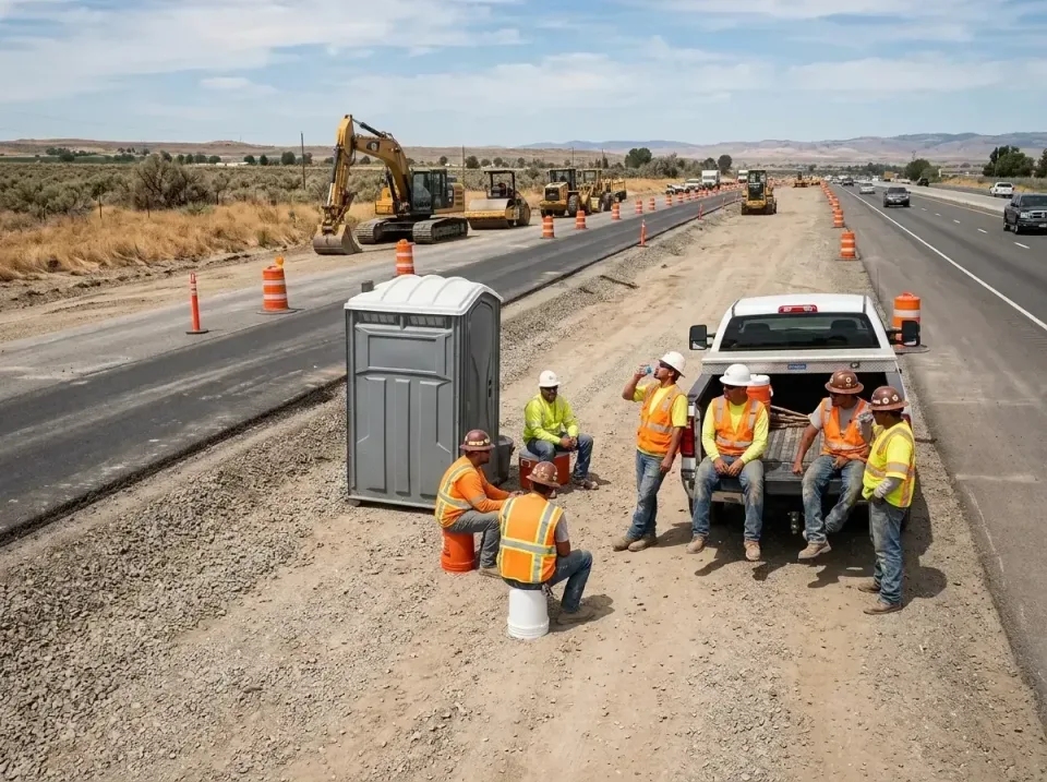highway-road-construction-crew-007 — frequently asked questions, Porta Potty and Restroom Rentals in Elkin, NC